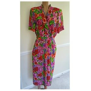 New Item! Floral Crossbody Dress